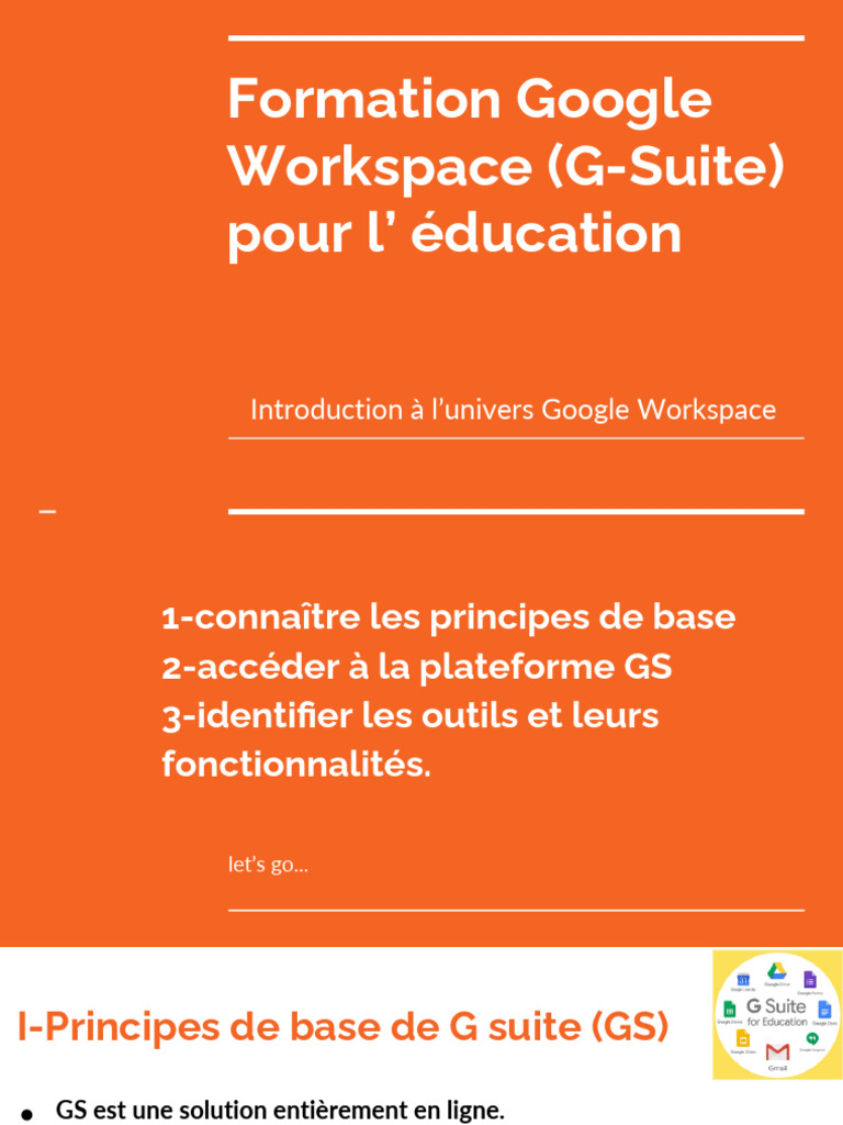 Introduction A Google Workspace PDF | PDF | Informatique | Logiciel
