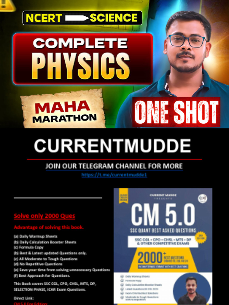 Physics Ncert Based One Shot | PDF