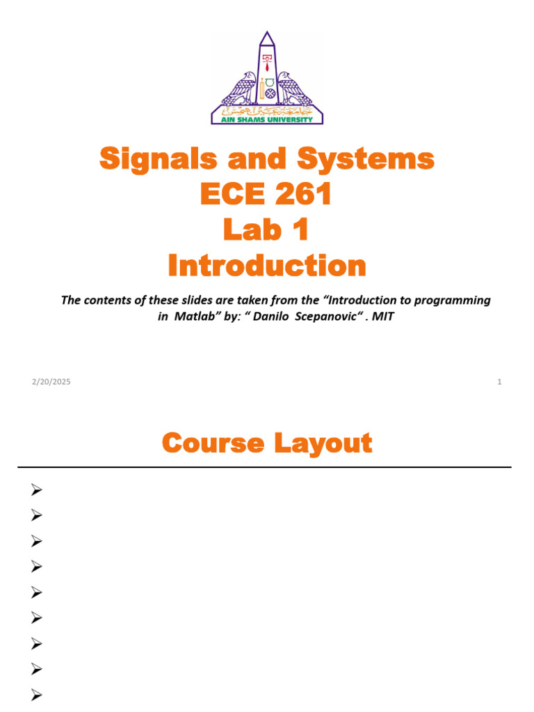 Lab 1 - Intro | PDF
