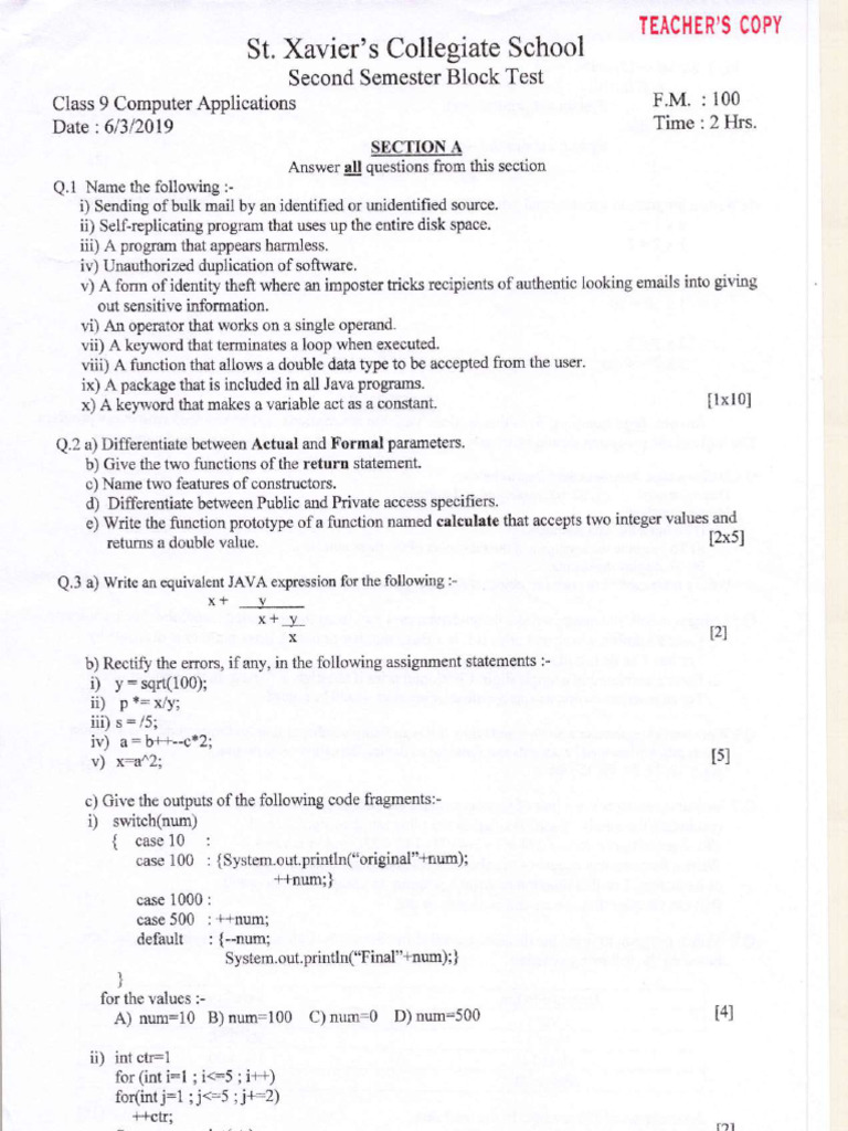 Cs 2019 | PDF | Parameter (Computer Programming) | Computer Programming
