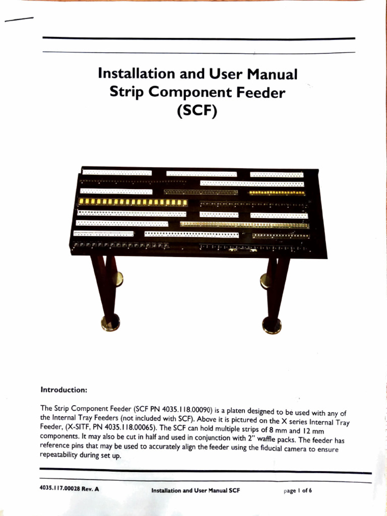 Strip Component Feeder | PDF | Computing