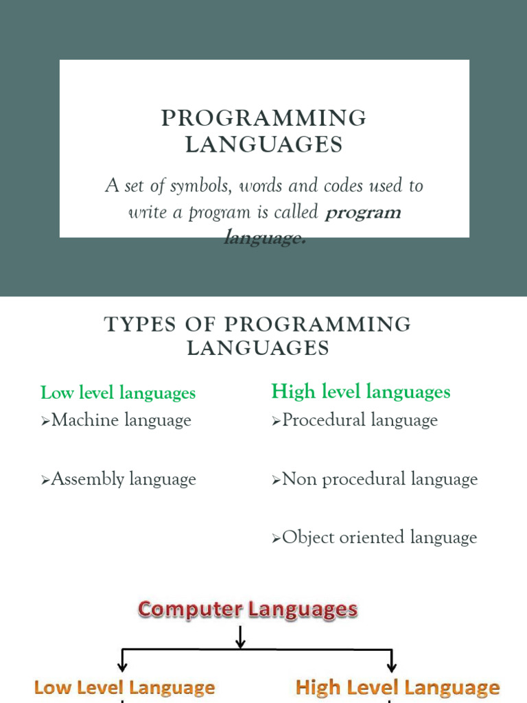 Programming Languages | PDF