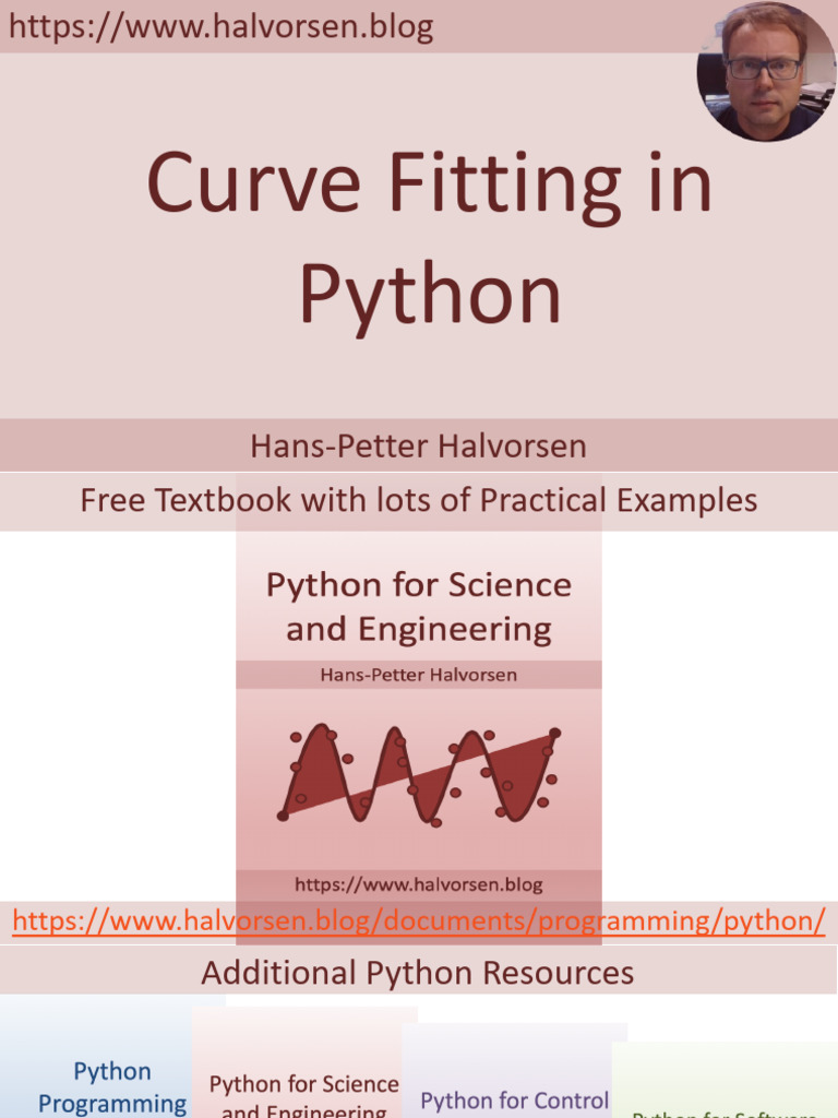 Curve Fitting in Python | PDF | Interpolation | Regression Analysis