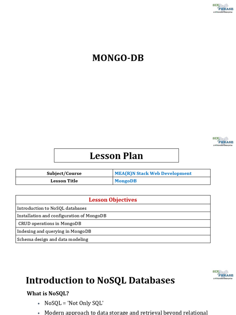 Unit 2 Momgodb | PDF | No Sql | Mongo Db