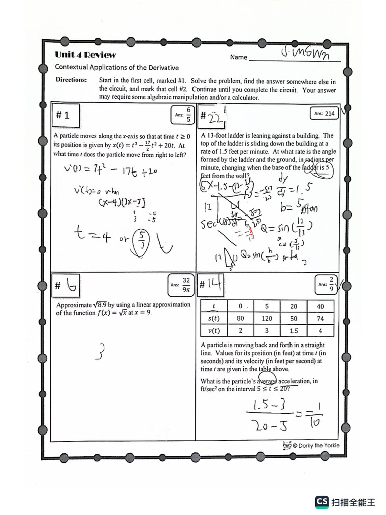 Unit 4 Review Circuit | PDF