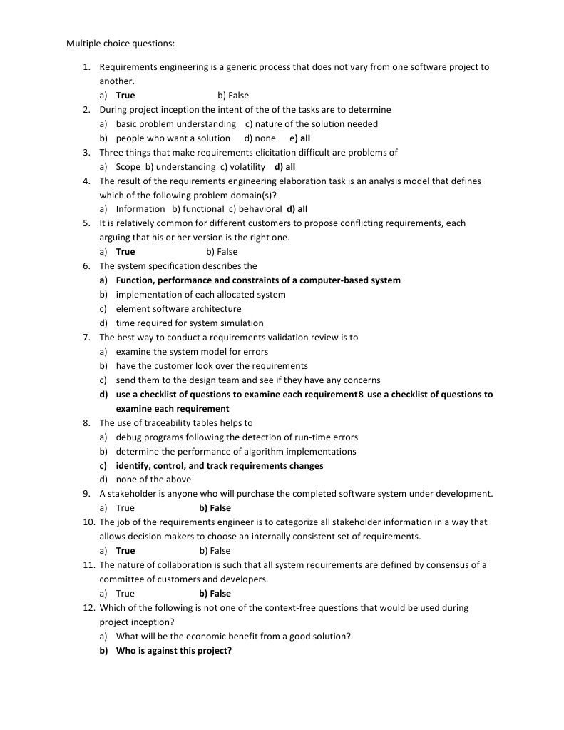 Multiple Choices Question1 | PDF | Object (Computer Science) | Class ...