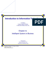 To Information Technology: Intelligent Systems in Business