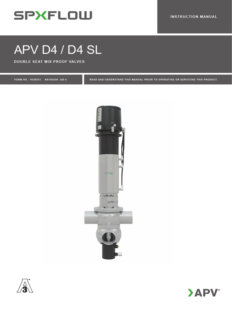 Apv d4 | PDF | Valve | Welding