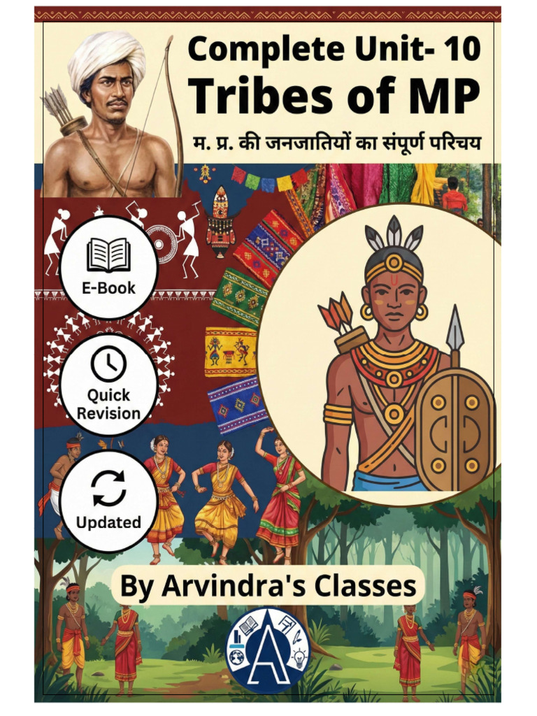E-Book Tribes of MP by Arvindra's Classes | PDF