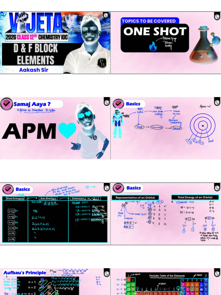 D and F Block-Inverted | PDF