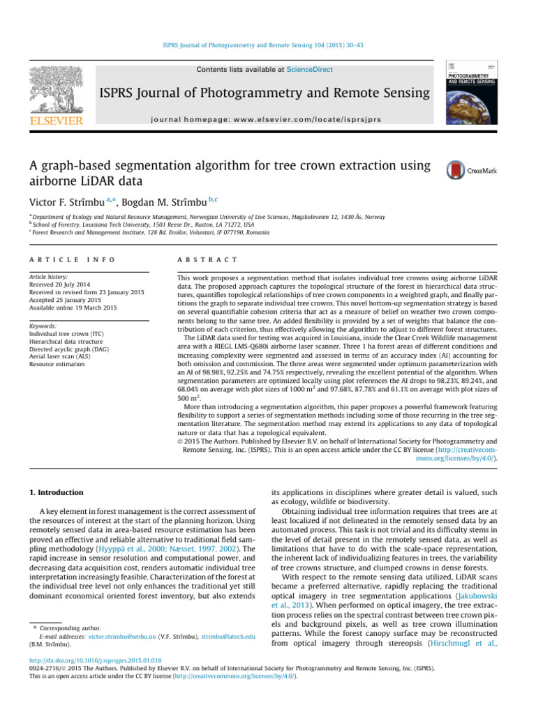Graph Based Segmentation | PDF | Image Segmentation | Remote Sensing