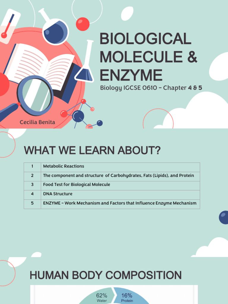 Ch. 4 + Ch. 5 - Biological Molecule and Enzyme | PDF | Carbohydrates ...