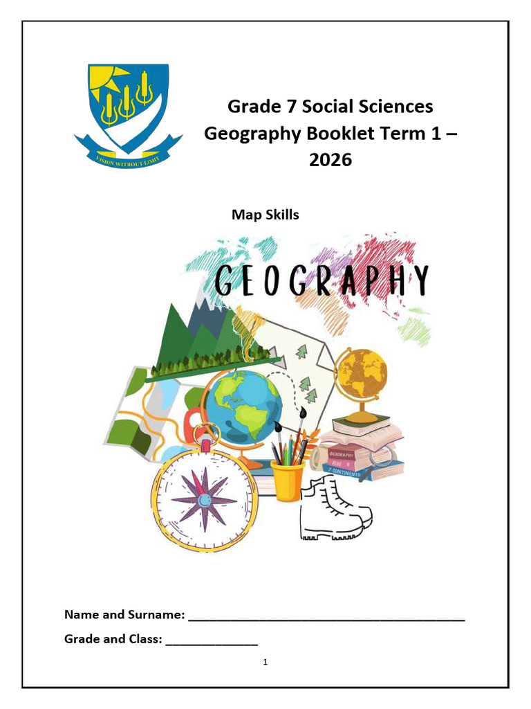 Geography Booklet Term 1 | PDF | Longitude | Latitude
