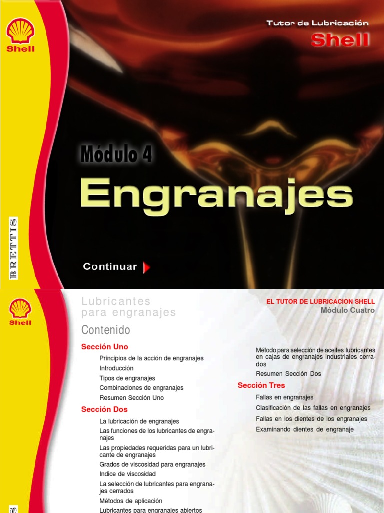 Lubricación de Engranajes Abiertos | PDF | Engranaje | Lubricante