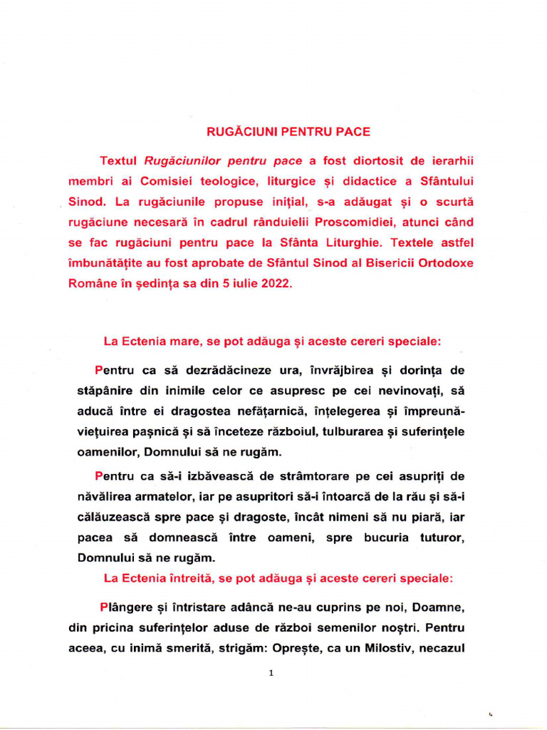 Tipic Patriarhie | PDF