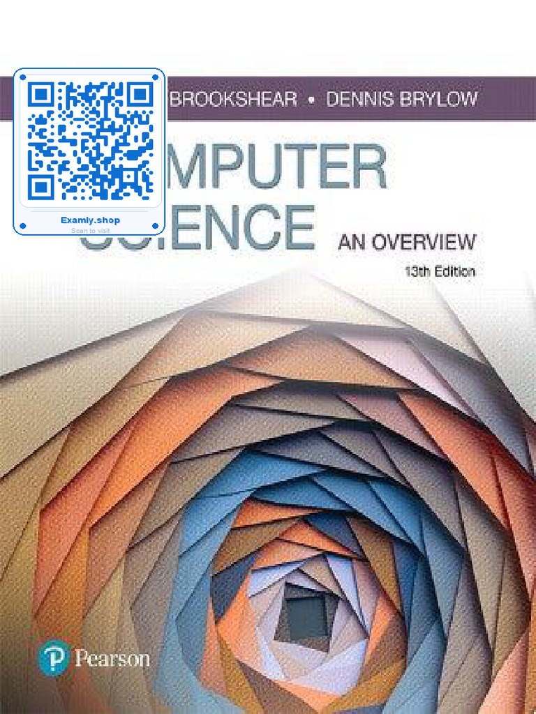 E-Book Computer Science An Overview 13th Edition Glenn Brookshear ...