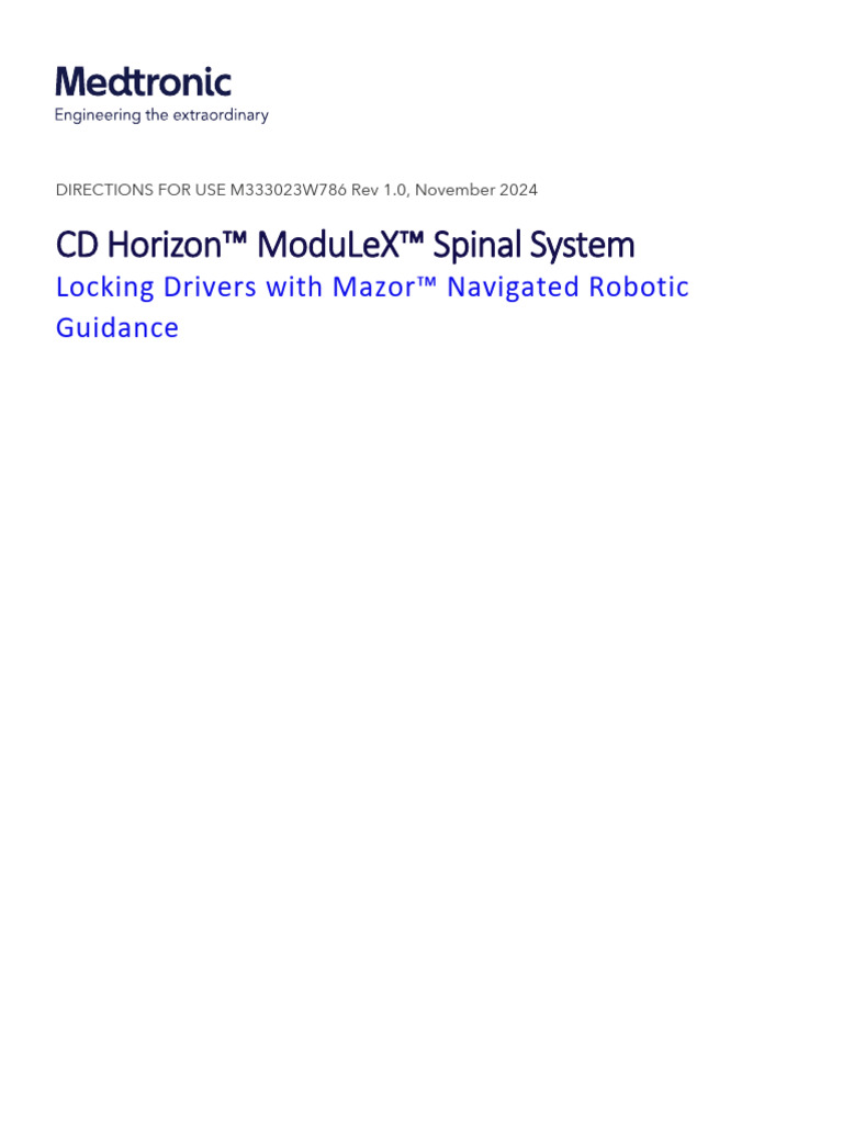 M333023W786 Rev 1 | PDF | Screw | Surgery