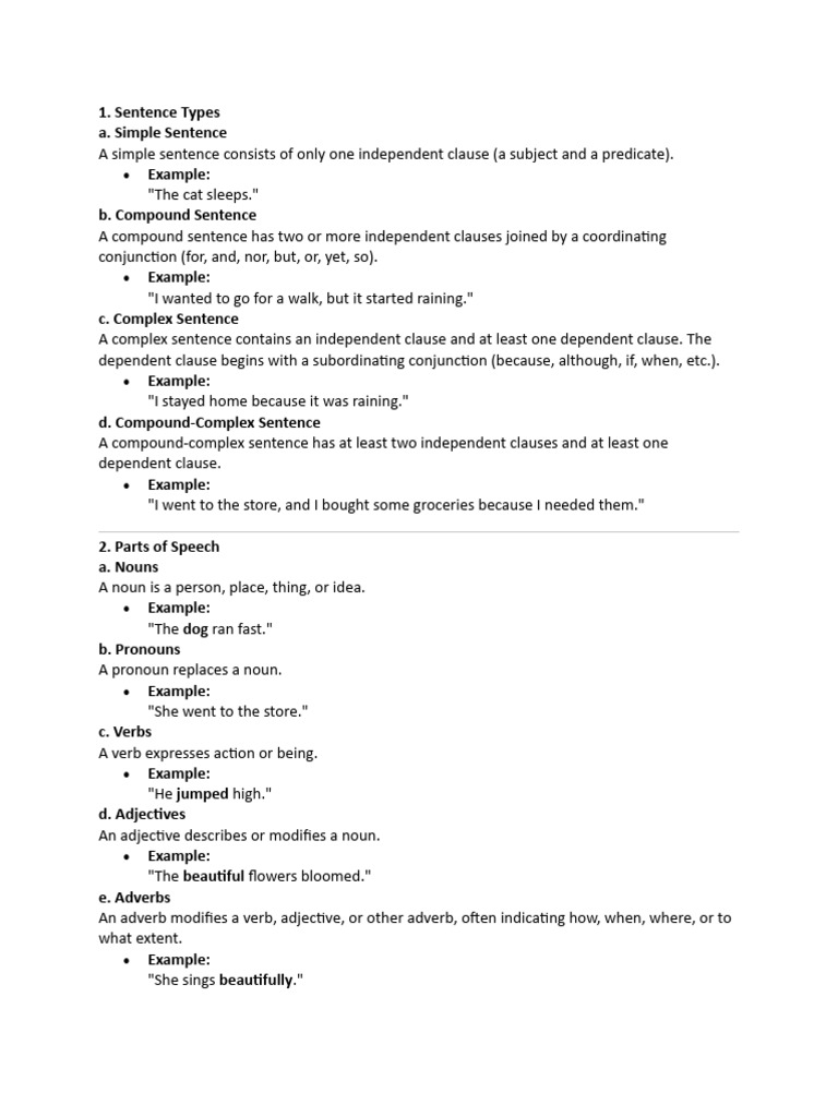 Grammatical Structure Patterns | PDF | Languages | Foreign Language Studies