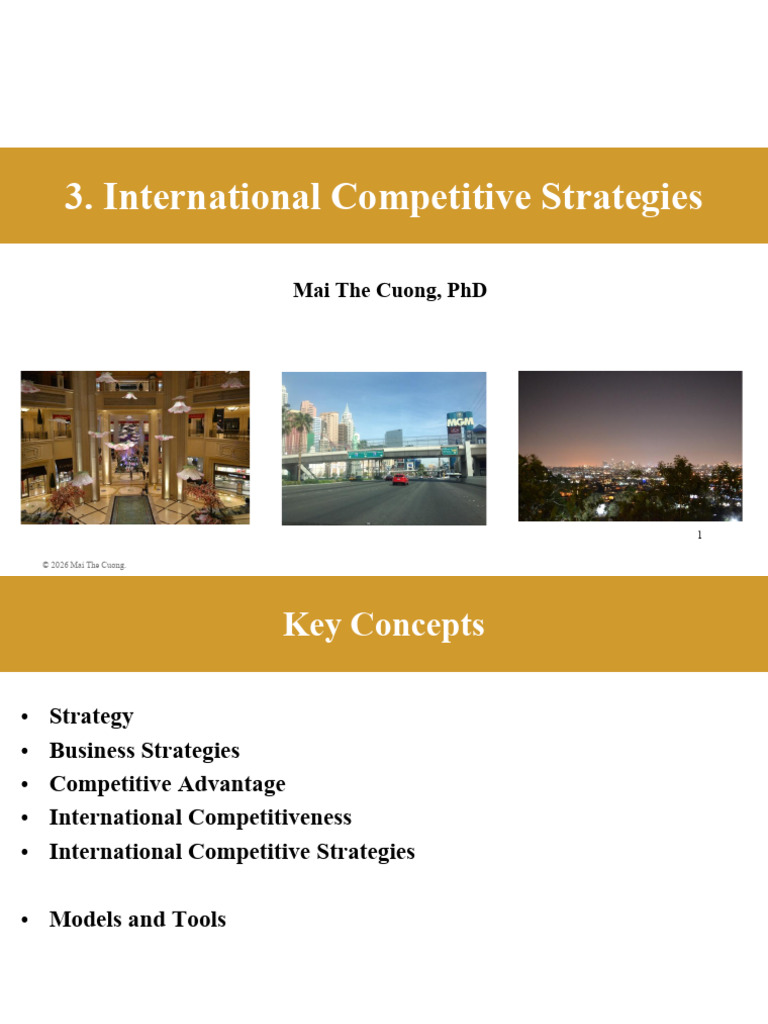 3 International Competitive Strategies | PDF | Strategic Management ...