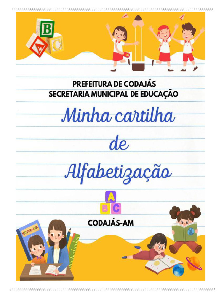 Cartilha Alfabetização - 1º Ano | PDF | Vogal | Liberdade de expressão
