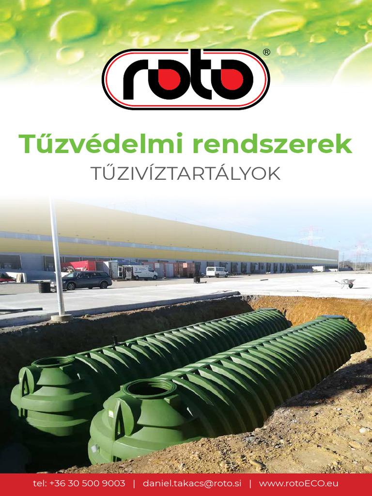 Roto Tűzivíztartályok ROTO Flyer HU New2022 | PDF