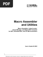 Macro Assembler and Utiliteis - A51