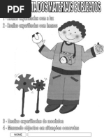 7 - À descoberta dos materiais e dos objectos