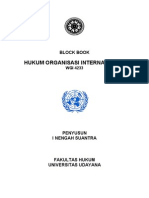 BB Hukum Organisasi Internasional 2009