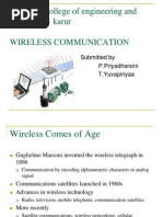 Chettinad College of Engineering and Technology-Karur Wireless Communication