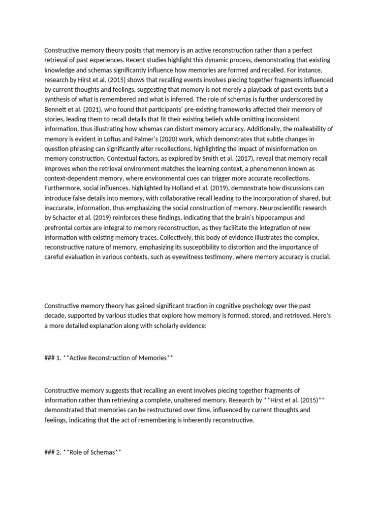 Introduction | PDF | Memory | Recall (Memory)