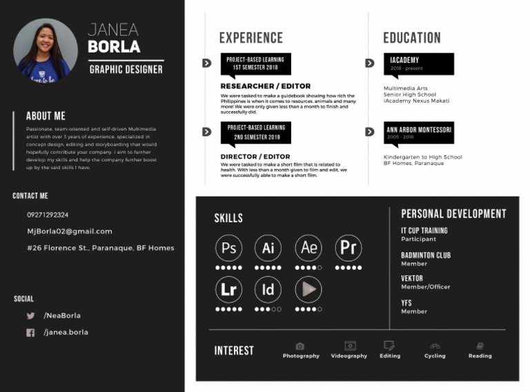Resume Creative Format | PDF
