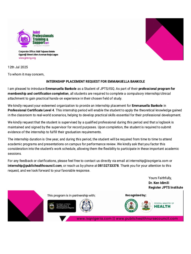 Print IT Letter | PDF