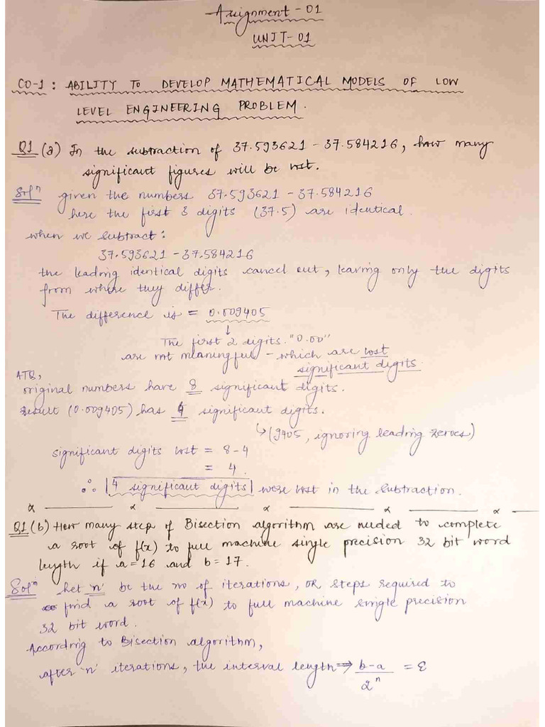 CM Assignment II | PDF