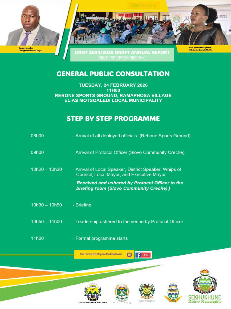 Step by Step Programme - General Public Elias Motsoaledi LM - 24.02. ...
