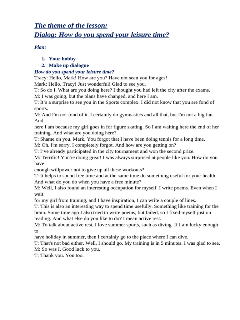 Dialog | PDF
