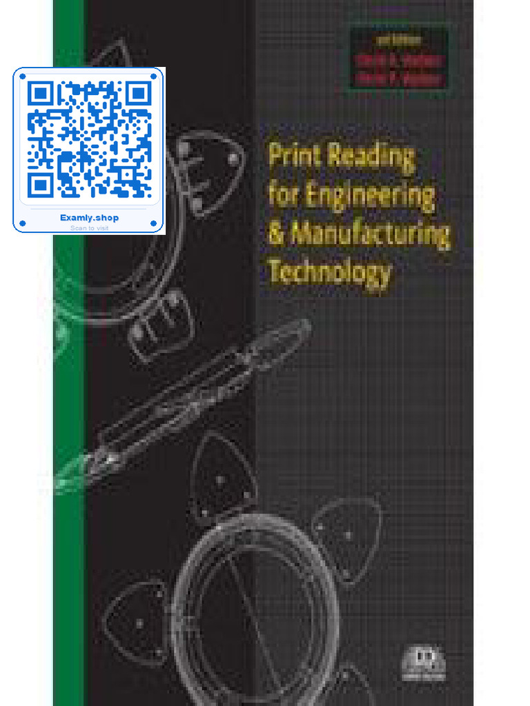E-Book Print Reading For Engineering and Manufacturing Technology 3rd ...
