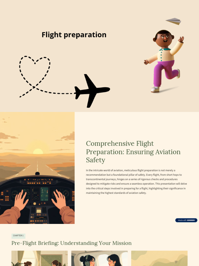 Comprehensive Flight Preparation Ensuring Aviation Safety | PDF | Air ...