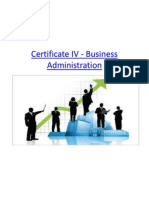 Certificate IV - Business Administration