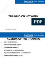 Training On Network: PREPARED BY: Vishal Bedi