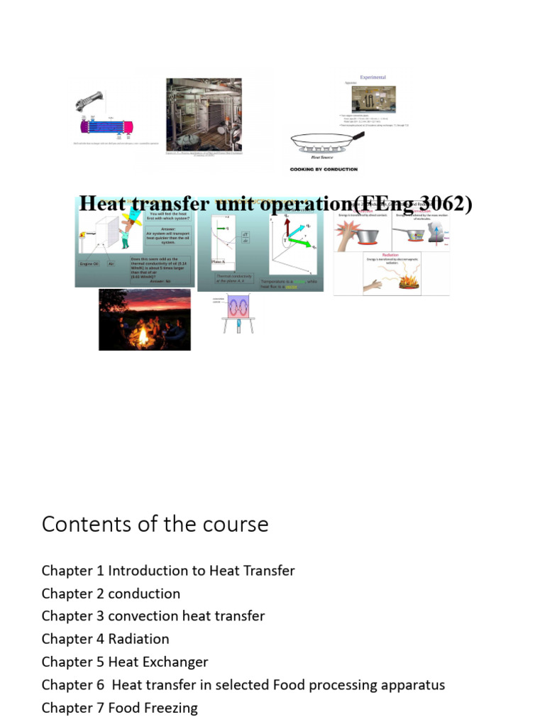 Heat Transfer Chapter 1 and 2 | PDF | Thermal Conduction | Heat