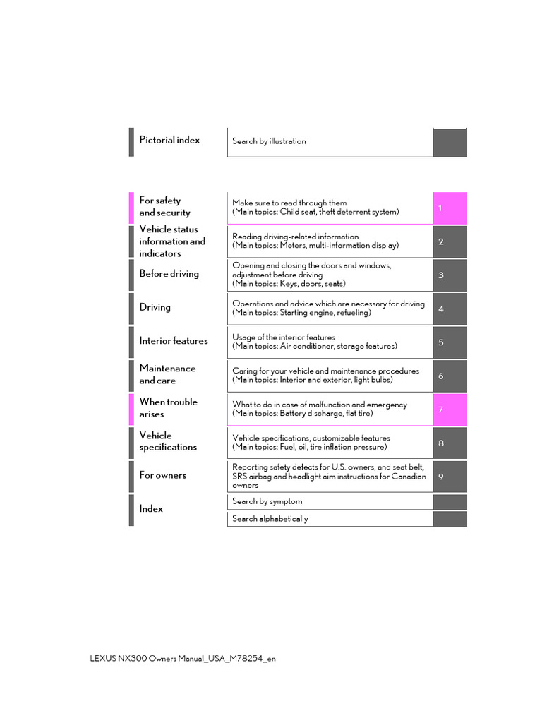 2021 nx300 PDF | PDF | Traffic Collision | Seat Belt