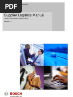 Supplier Logistics Manual - Release 3.0