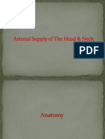 Arterial Supply of Head &neck