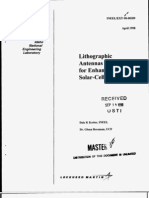 Lithographic Antennas for Enhancement of Solar-Cell Efficiency