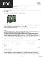 Pcie-1473R Camera Link Frame Grabber With Fpga Image Processing