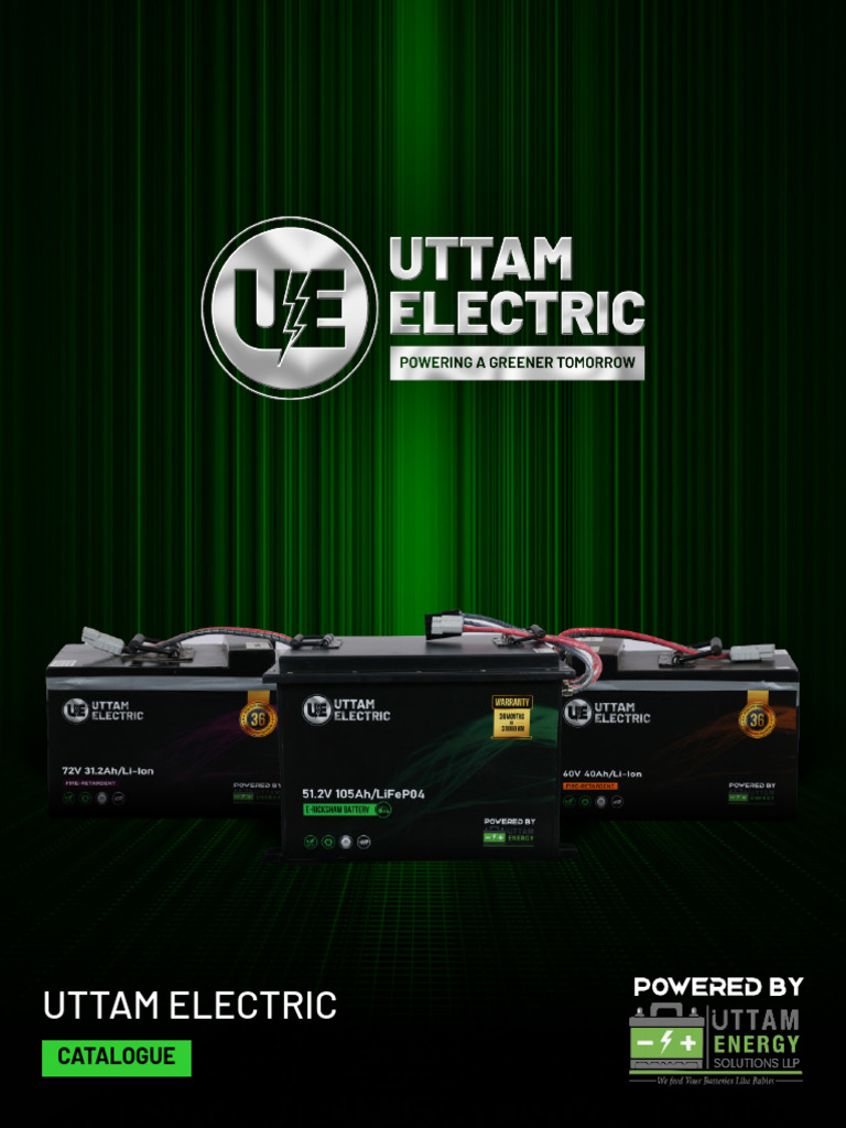 Uttam Electric E-Rickshaw - Catalog | PDF | Electric Vehicle | Electric ...