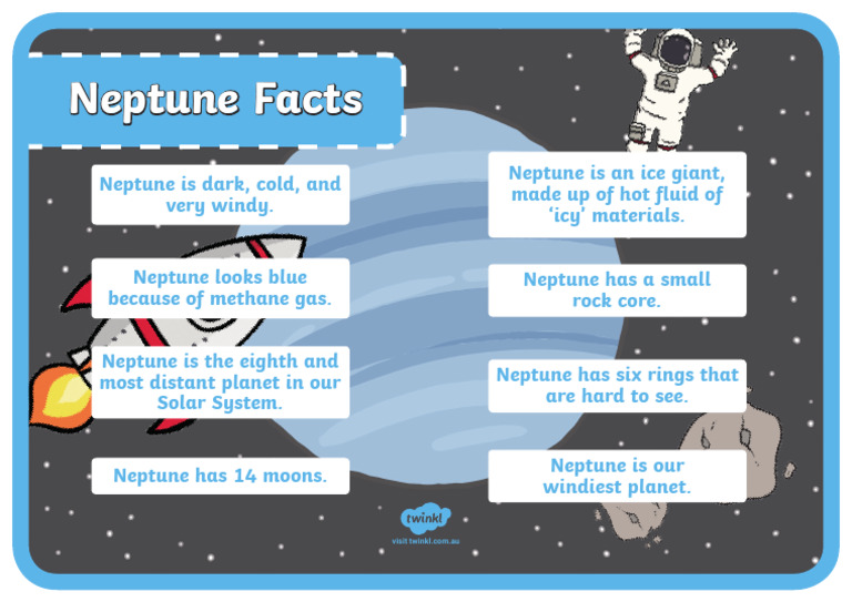 Au T 10001341 Neptune Facts Display Poster English Ver 1 | PDF