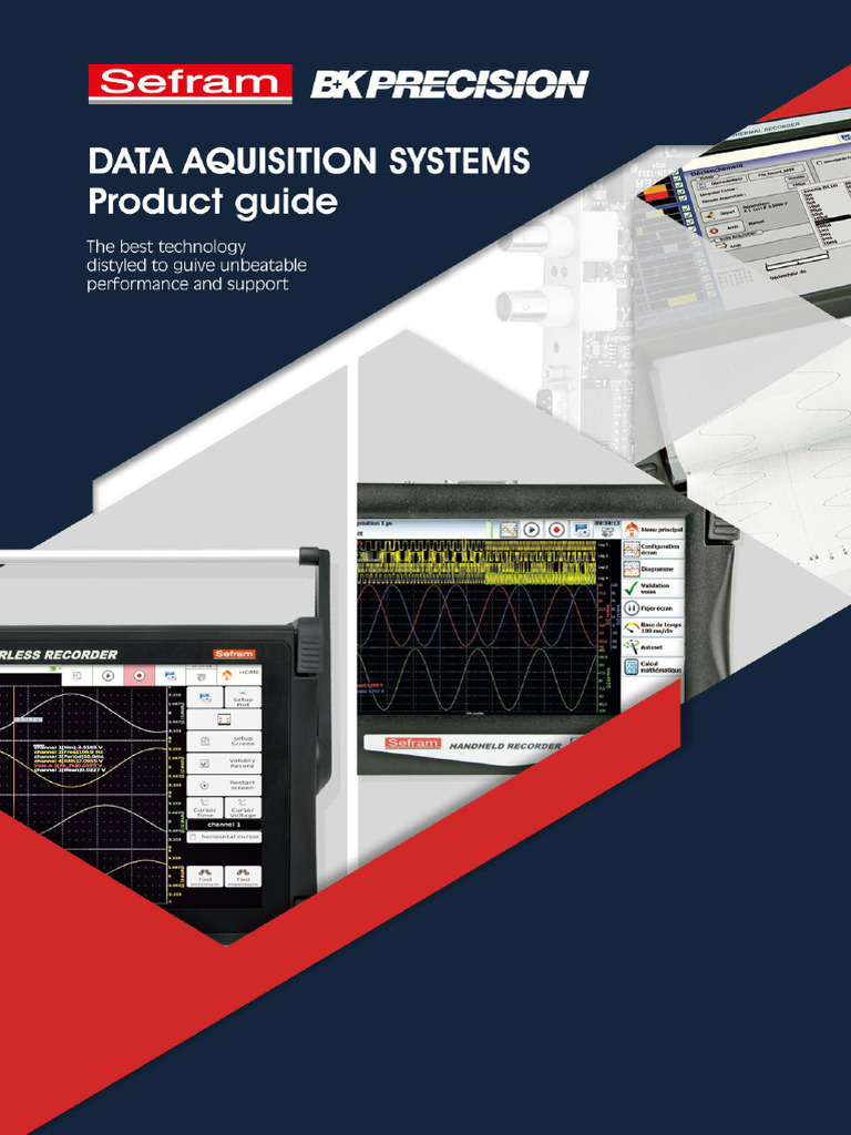 Catalogue Produits Sefram Analyseurs Multichanel | PDF | Thermocouple ...