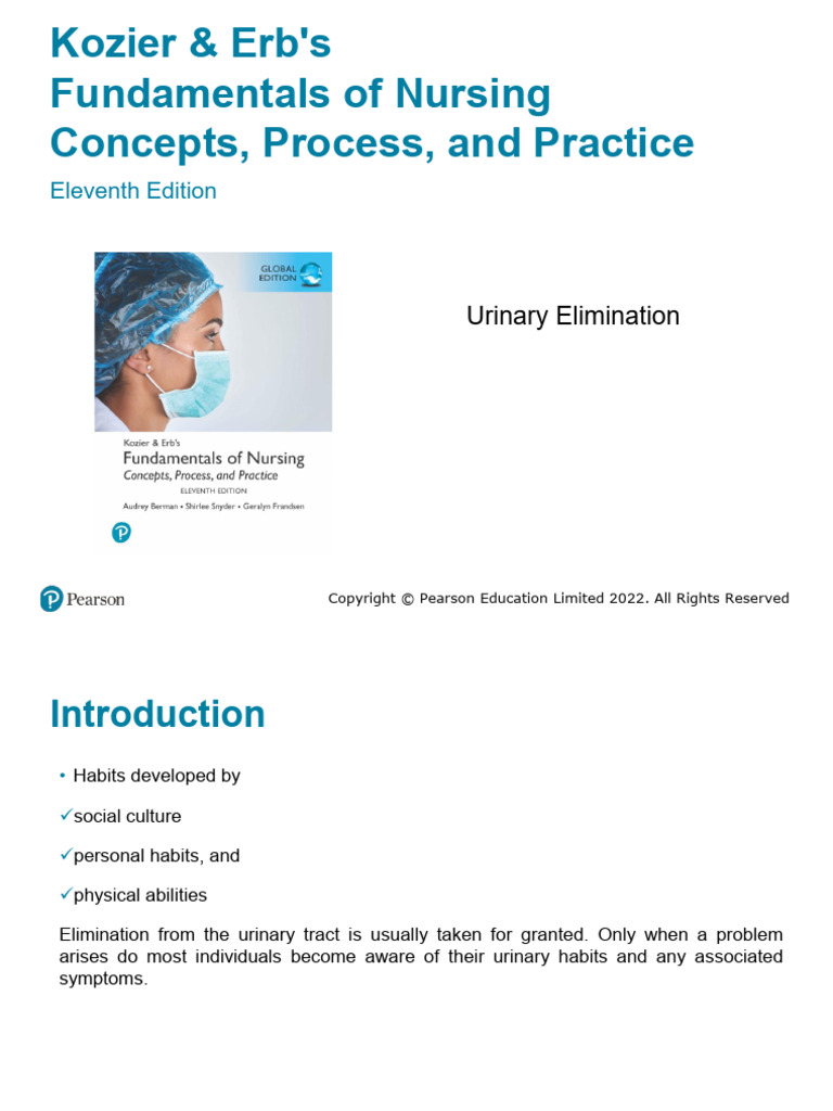 (Base Copy) Urinary Elimination | PDF | Urinary Incontinence | Urination