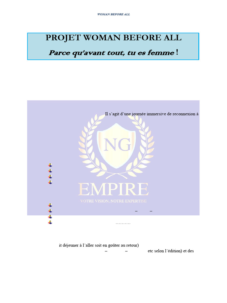Woman Before All | PDF | Sciences de la terre